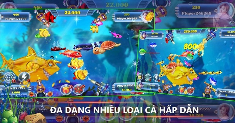 Các loài sinh vật, vũ khí có trong game đa dạng